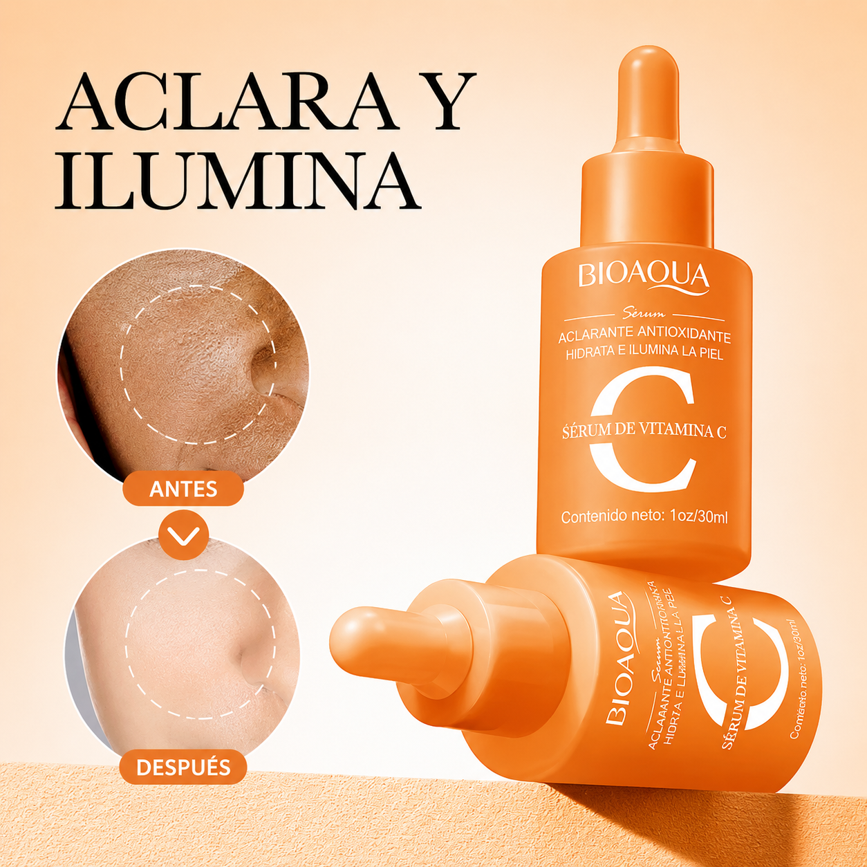 BIOAQUA Skin™️ | Rutina Facial 3 Sérums